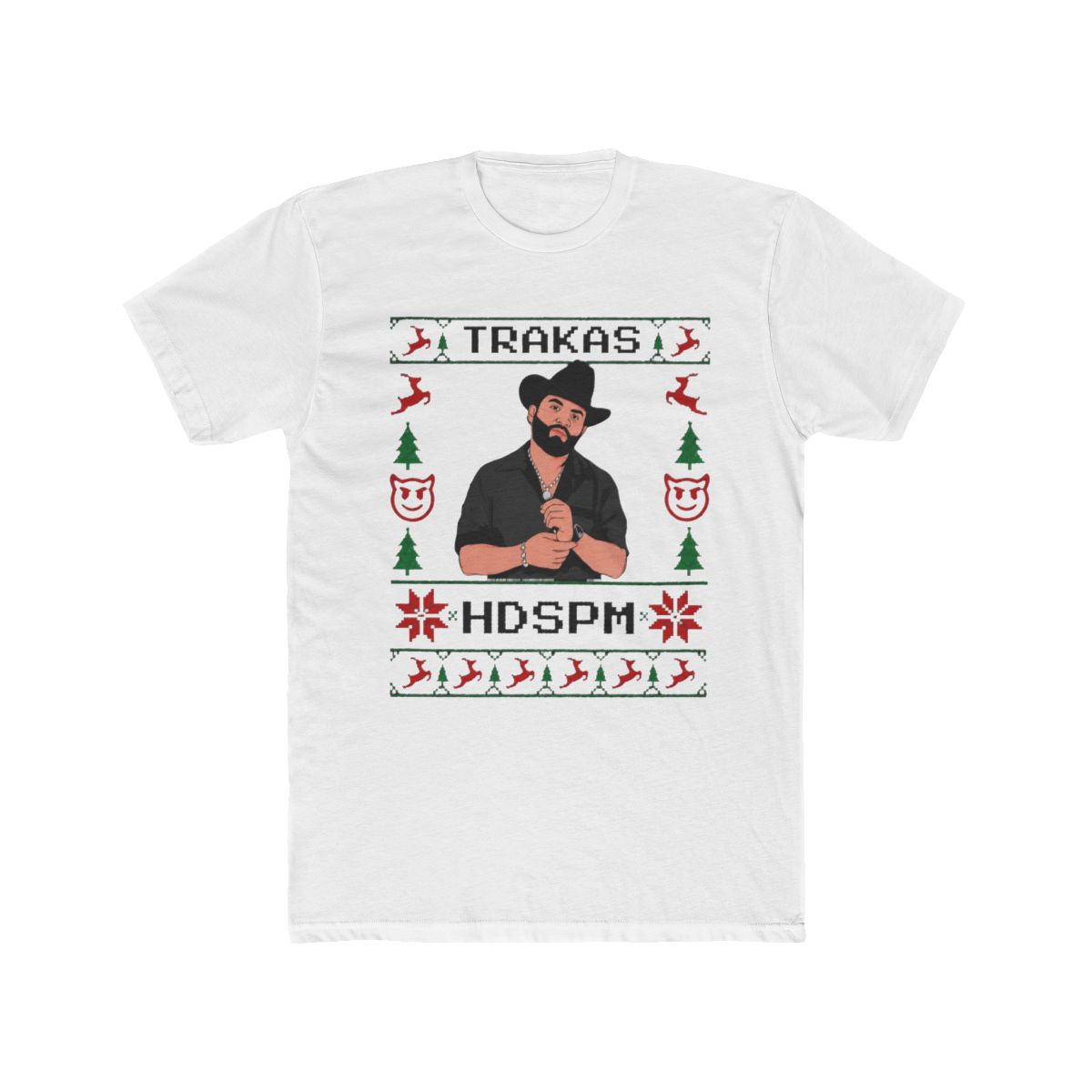 Luis R Conriquez Trakas HDSPM Ugly Christmas T Shirt - Official T-Shirts merchandise